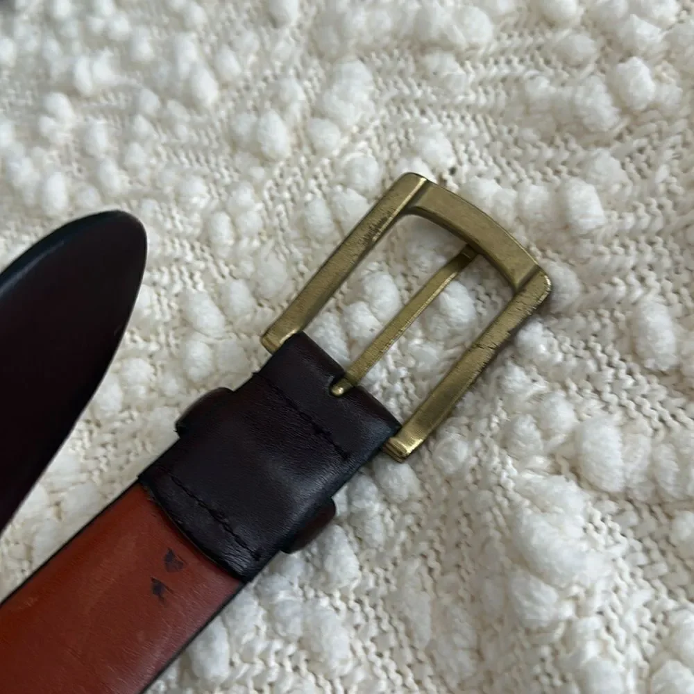 Tommy Hilfiger Handcrafted Leather Belt 40